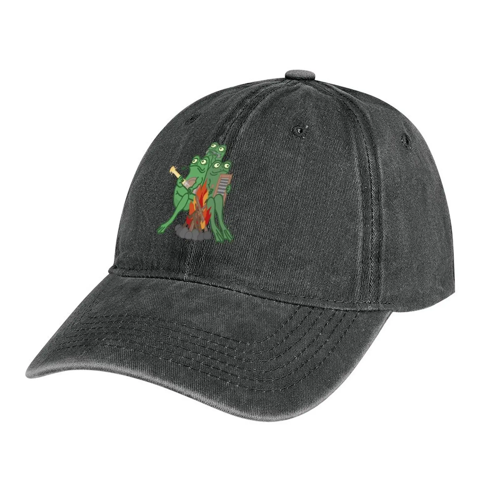 

Frog Band Cowboy Hat Christmas Hat hard hat Man For The Sun Baseball Cap Women Hats Men's