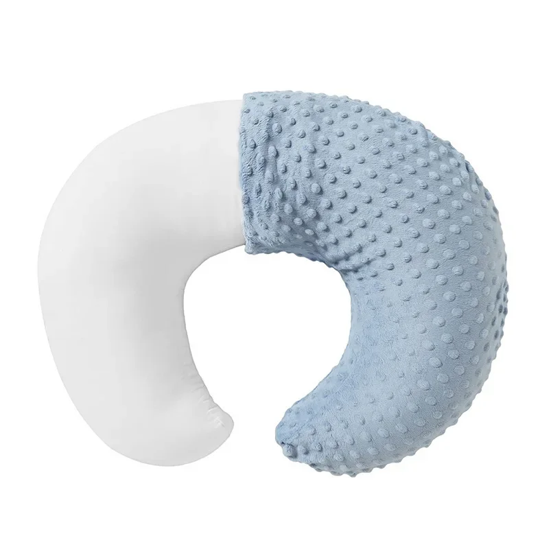 Newborn Feeding Pillow Four Seasons Universal Soft Comfortable Waist Support Backing Cushion Pad with Dotted Baby Nursing Pillow