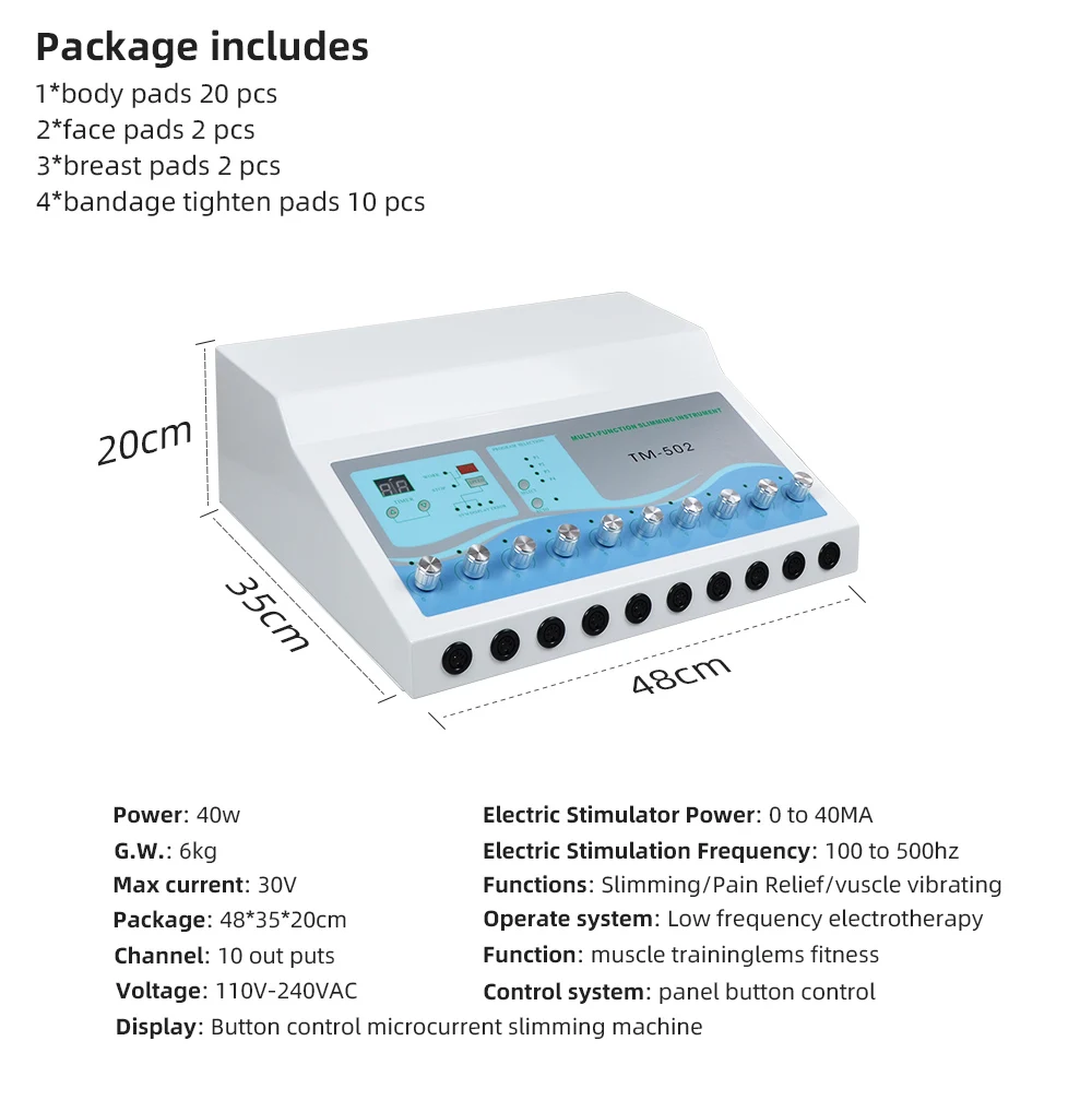 EMS profesional portátil Estimulador muscular eléctrica de la máquina para  la pérdida de peso - China Estimulador muscular de la máquina, estimulador  muscular