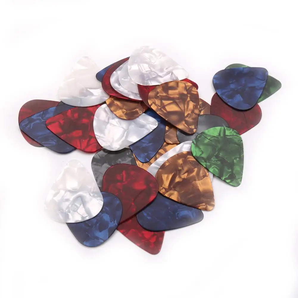 Celluloid Guitar Picks Plectrum for Acoustic Electric Ukulele