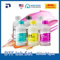 DTF Printer Ink Refill 250ML*6 CMYKW Moisturizer 1