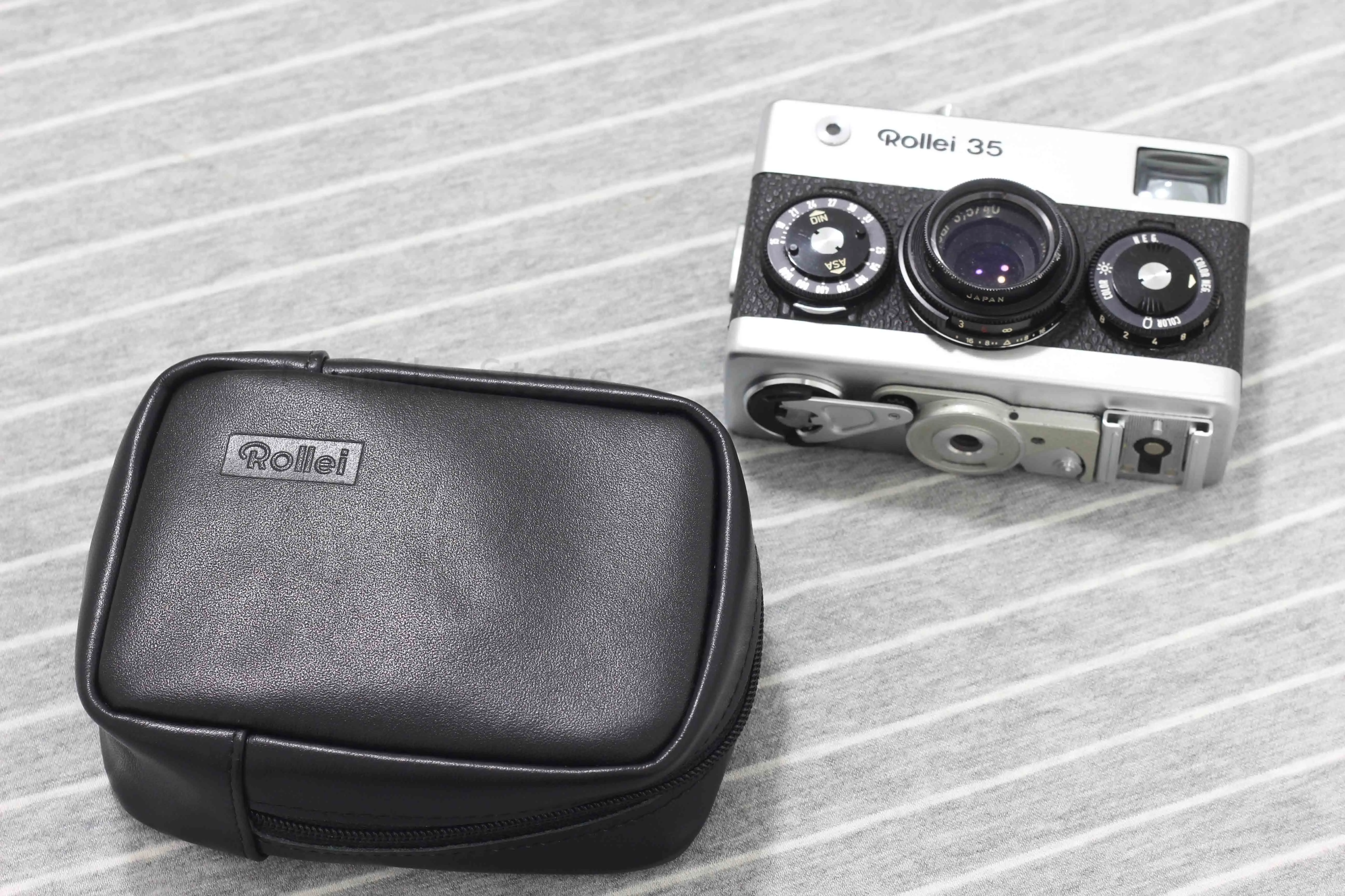 Custodia Portatile Con Corpo In Vera Pelle Di Vacchetta Per Rollei 35 35S 35Te 35Se 35T 35 Custodia Protettiva Per Fotocamera Classica