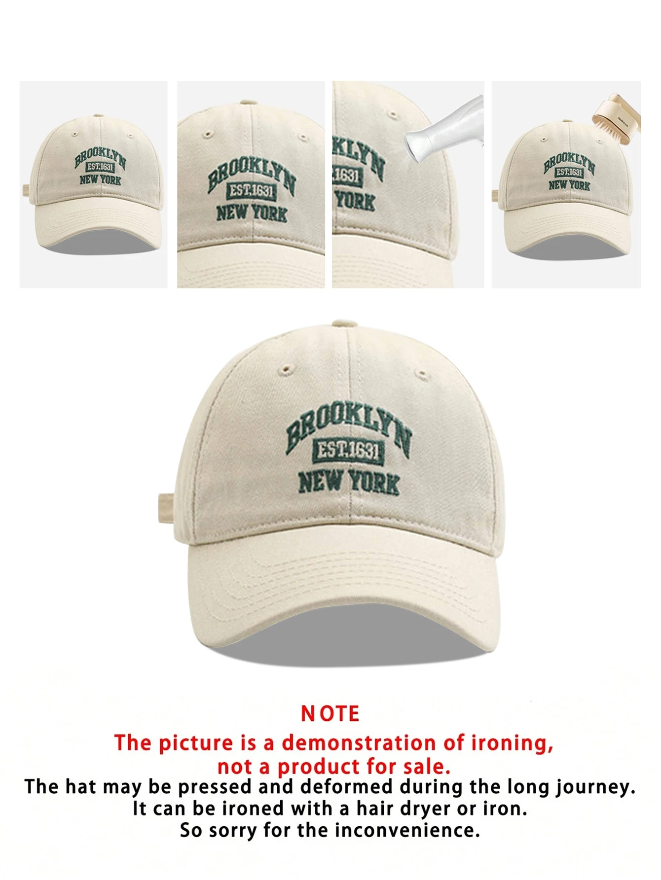 Baseball Cap 1 piece embroidered baseball cap Ladies Sun Hats Women Men Trucker Hat Beach Womens Mens Fishing Female Male Party Funny