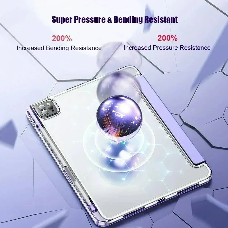 Premium Tablet Case with Pencil Holder and Protective Cover