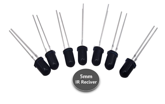 20 Pezzi LED Infrarossi 5mm 940nm | 10 Emettitori E 10 Ricevitori IR - Per Sistemi Di Sicurezza E Telecomandi - Foto 2