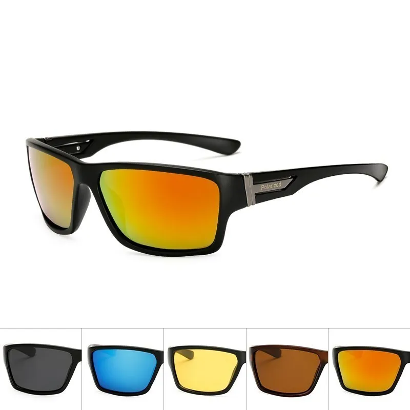 Polarized Sunglasses Vintage Sunglasses Fishing Sunglasses Fishing Sunglasses Men Polarization Sun Glasses Retro Vintage Goggles Women Fashion Polarization UV400 Driving Eyewear 12-KP1821