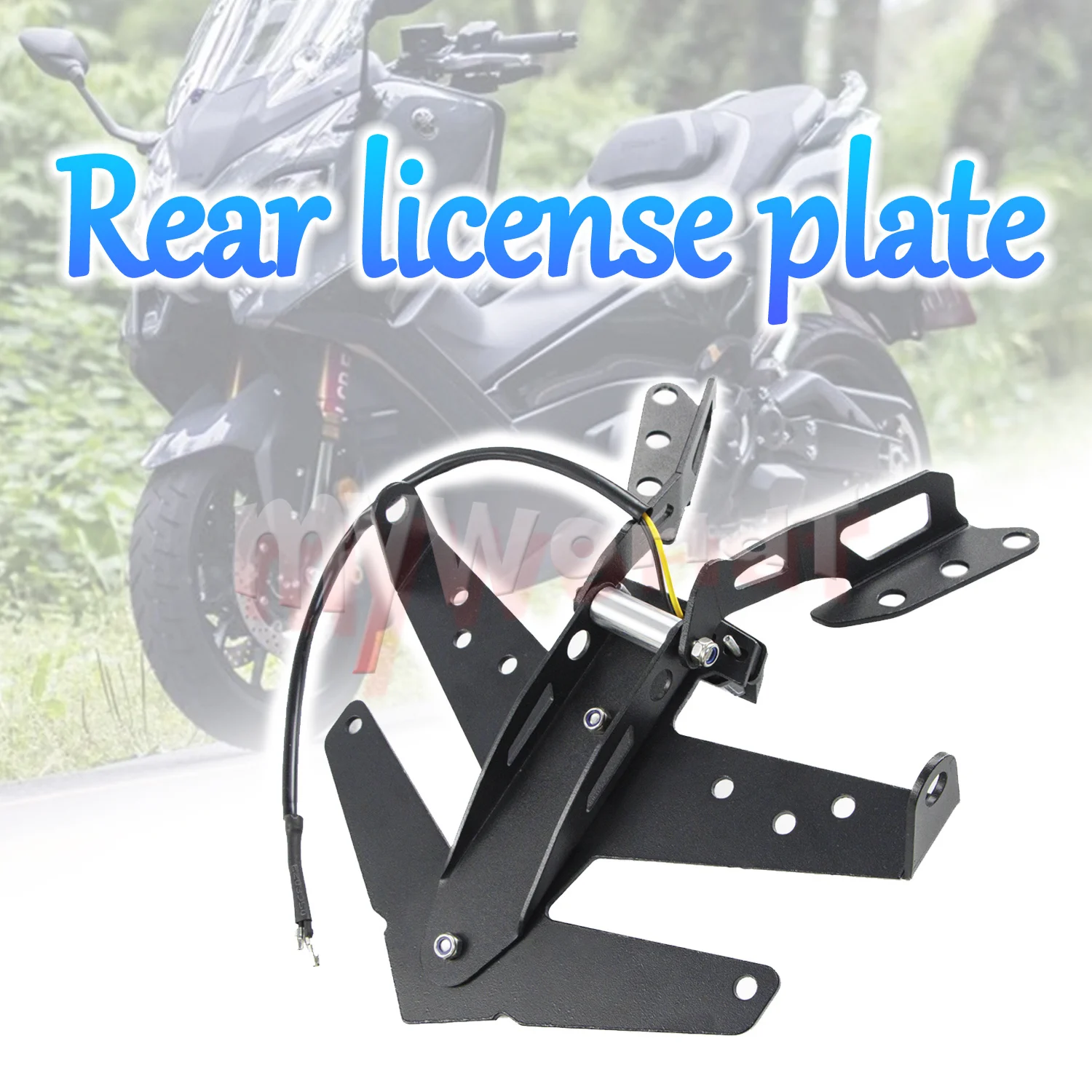 

Fit for YAMAHA TMAX560 Tech Max 2022 - 2023 Rear Fender Mudguard License Light Hugger Bracket TMAX 560