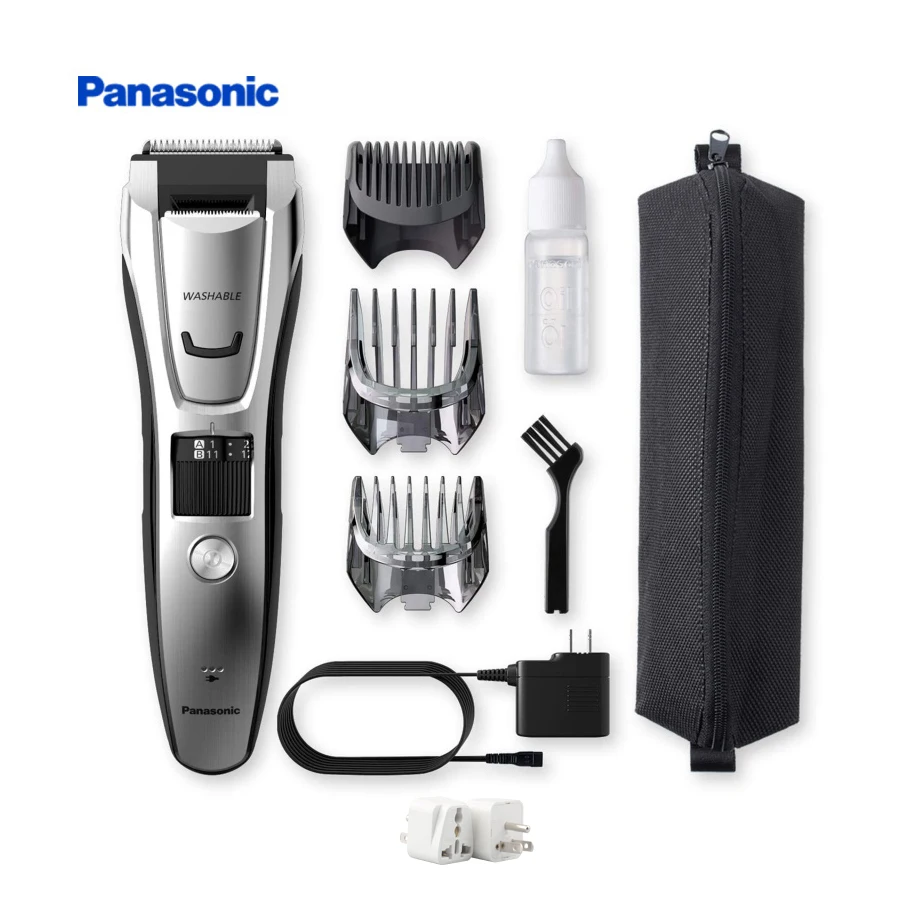 Panasonic Performance Hair Clippers with 2 Attachments and Adjustable Length Settings Corded or Cordless Trimmer for Hair