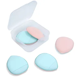 Mini Finger Puff Foundation and Concealer Applicator Sponge Set - 5/10 Pack (5 mint in case)