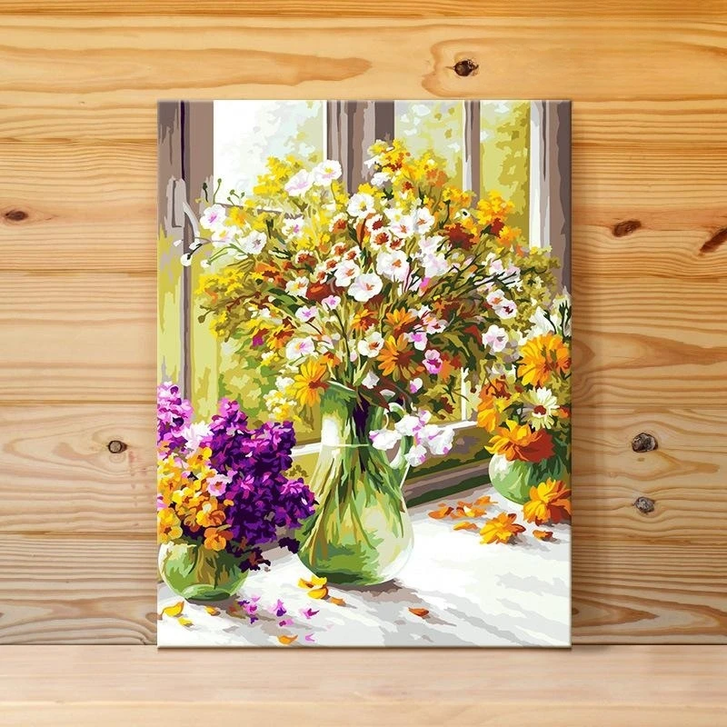 

3357011 пейзажная живопись, подвесная картина, фон для дивана, украшение для стены, вход, крыльцо, картина маслом