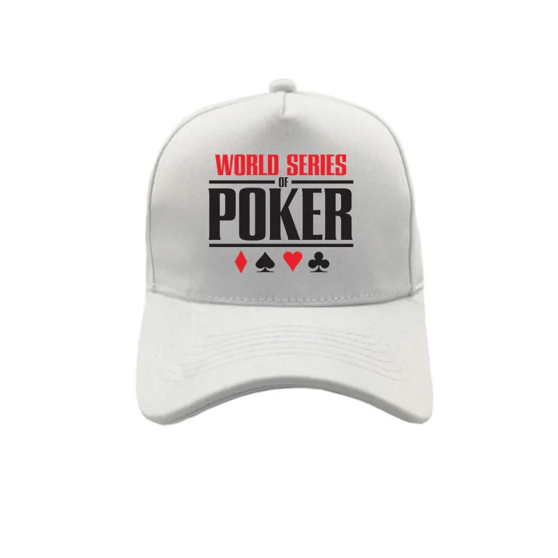 Serie mondiale di berretti da baseball da poker Cappelli unisex da esterno regolabili cool Donna Uomo Cappellini snapback MZ-344
