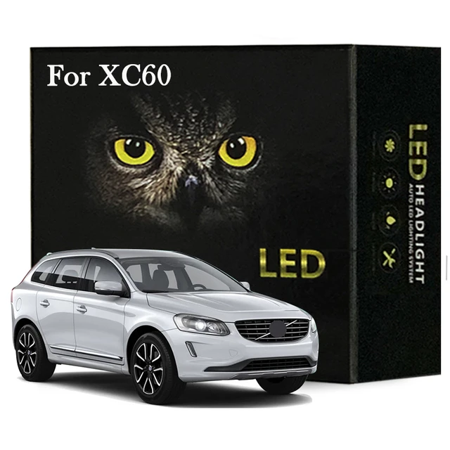 Intérieur Led Kit de Lumière Pour Volvo XC60 2009-2015 2016 2017 LED Dôme  Carte Plaque D'immatriculation Lumière Canbus - AliExpress