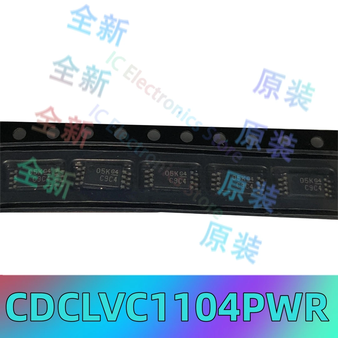 

Original genuine CDCLVC1104PWR screen printed C9C4 TSSOP-8 clock buffer IC chip