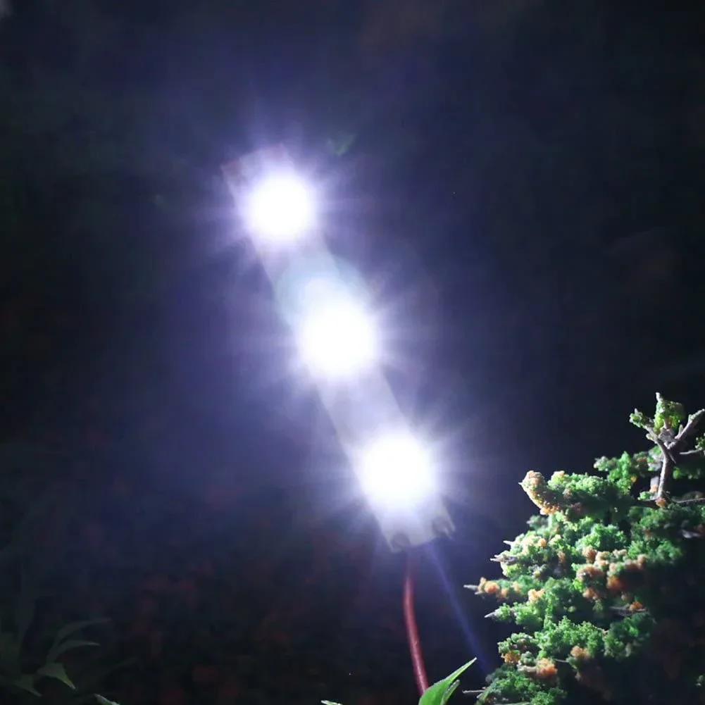 15pcs 사전 유선 흰색 스트립 Led LED 빛 자체 접착 유연한 주택 건물 장식 철도 건물 레이아웃