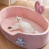 Soft Pet Bed Detachable Washable Dog Sleeping Very Soft Comfortable Warm Cat Mats Four Seasons Detachable Pet Beds Supplies 4