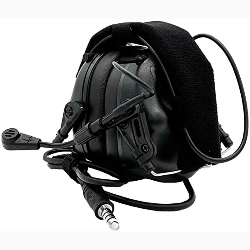 EARMOR M32 MOD4 Tactical Headset Jagd & Schie&szlig;en Ohrensch&uuml;tzer MIT Mikrofon Sound Verst&auml;rkung Nato TP120 Jacke