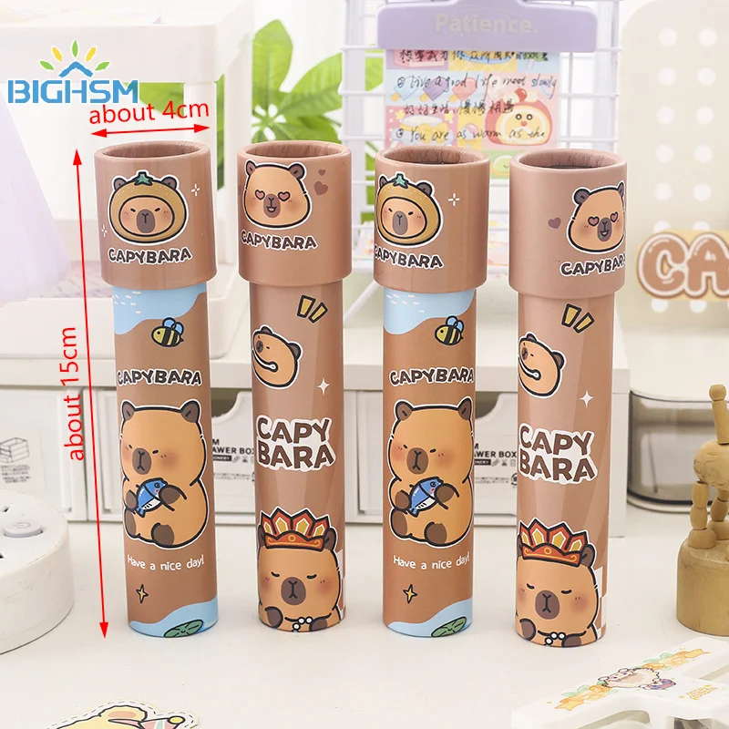 Cartoon Cute Piggy Kaleidoscope Classic Educational Toy Changeable Multi-prism Telescope Autism Kids Puzzle Toys