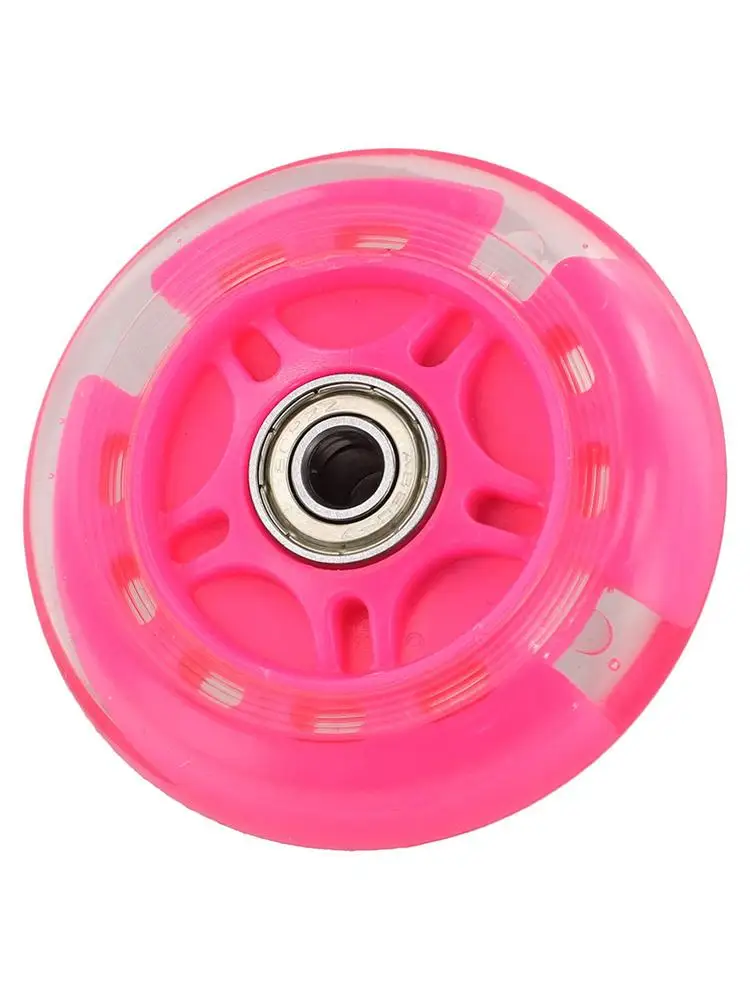 1PC Flash Rad Stumm Rad Für Blinklicht Auto Spielzeug Rad Kinder Roller Rad Blinkende Beleuchtung Rad Zubehör – Detail 14