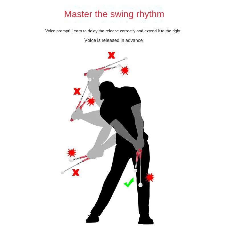 Golf Retractable Swing Stick 5