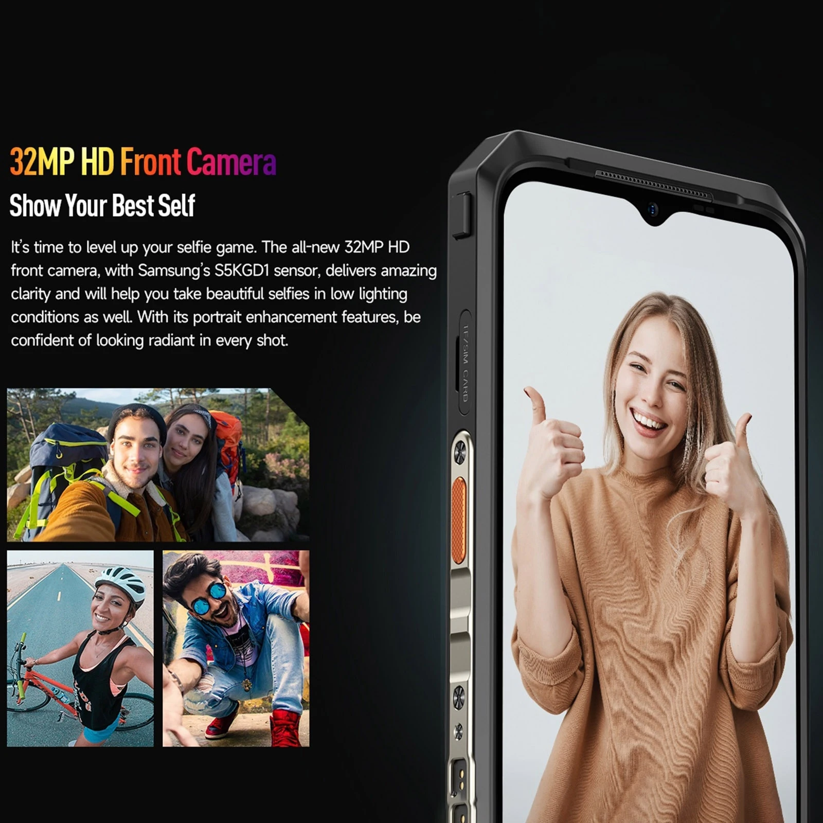 Ulefone Power Armor 18T 5G Rugged Smartphone with Thermal Imaging Camera,  108MP Main Rear Camera + 32MP Front Camera, 9600mAh Big Battery, 17GB+256GB