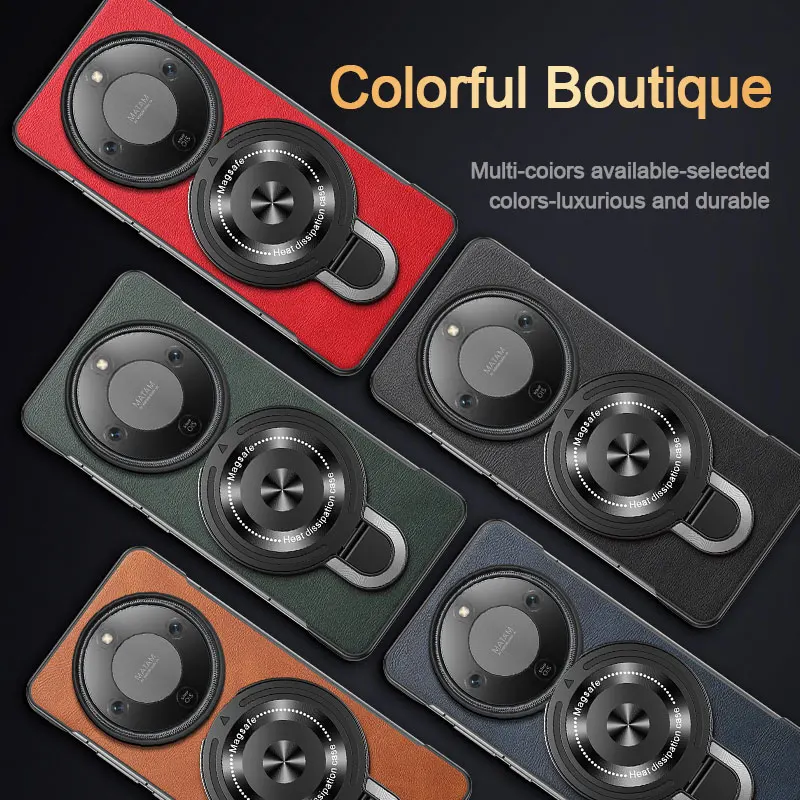 حافظة لهاتف Honor X9D حامل مغناطيسي بدون إطار من ج...