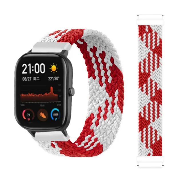 Braided Loop Straps for Smartwatches - Available in 20mm and 22mm Sizes