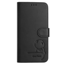 Adorable Panda Design Wallet Phone Case Cover for ZTE Nubia Focus 5G (YB0939)