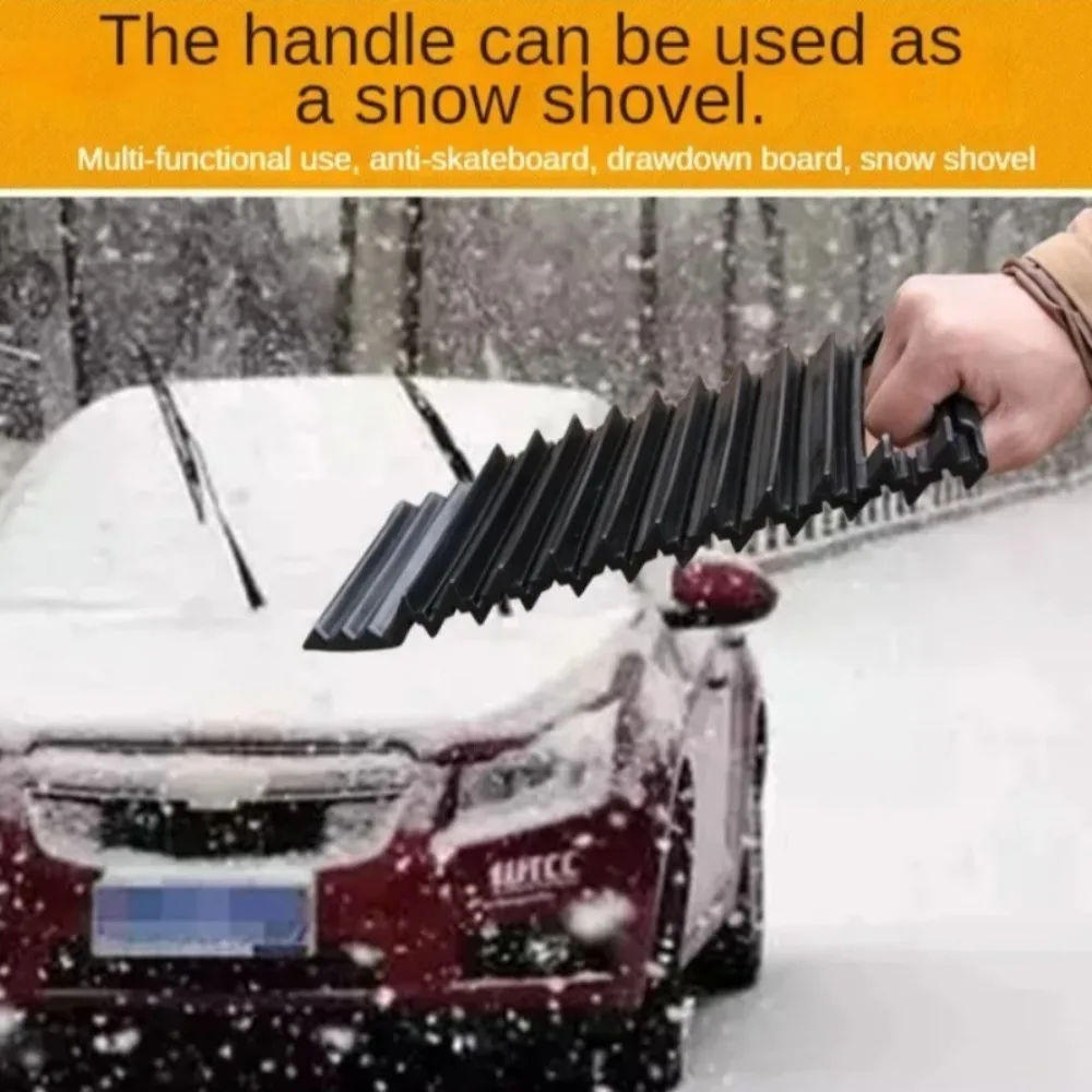 Car Wheel Anti-Skid Pad,Non-Slip Emergency Tire Traction Mat Plate for Snow Mud Ice Sand, Tire Traction Tools,Tire Grip Aids