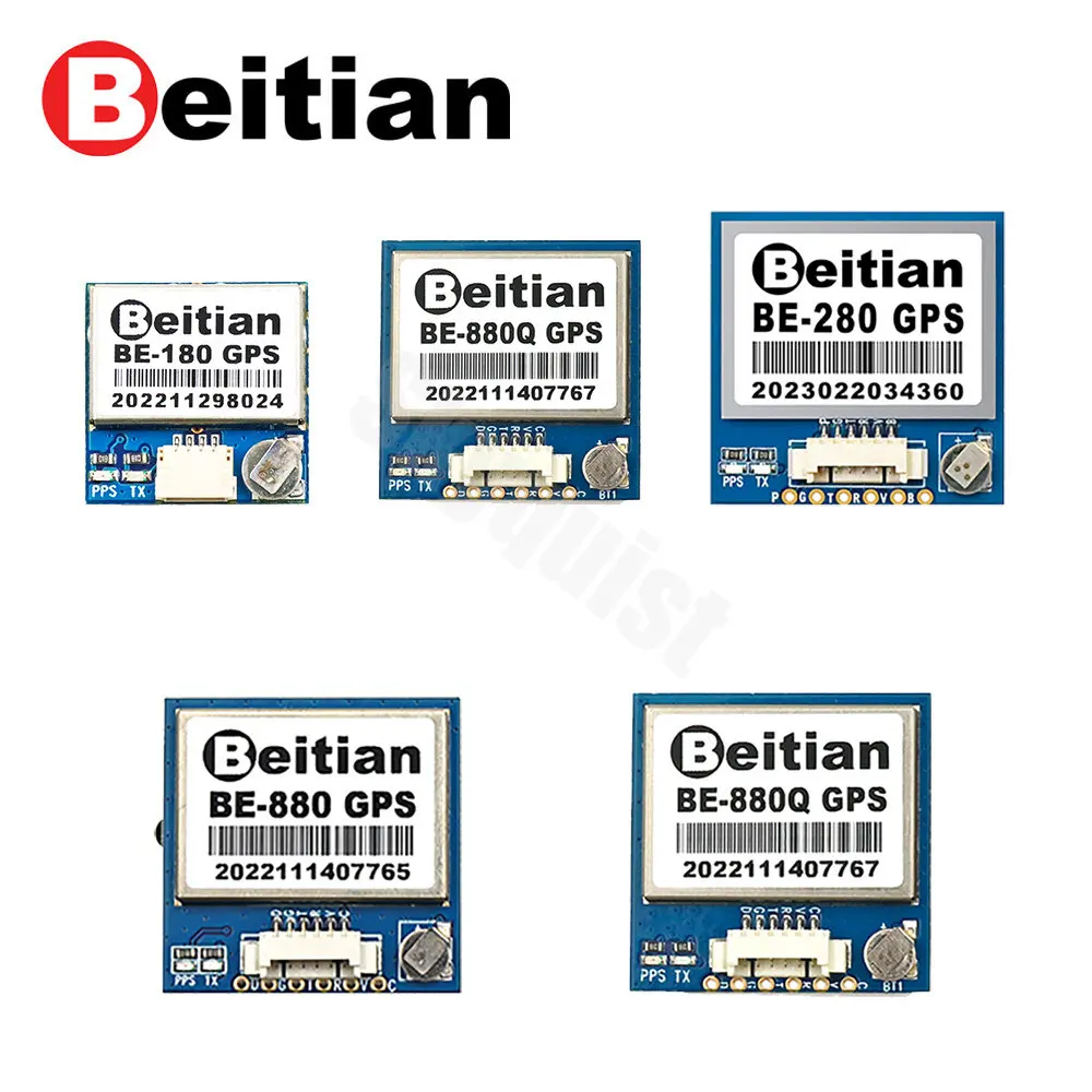

Beitian BE-180 BE-220 BE-280 BE-880 BE-880Q Flight control 10 Generation MAX-M10S multi-mode GPS module 38400 baud rate