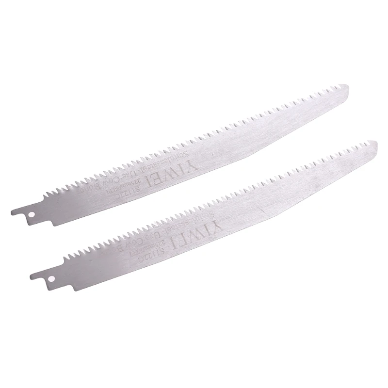 

2pcs S1122C Stainless Steel Reciprocating Saw Blade for Cutting Bone Meat Wood Metal
