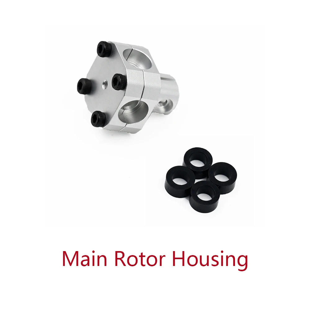 FLYWING EC135 스케일 헬리콥터 부품 EC135 RC 헬리콥터 액세서리 테일 모터 H041 서보 메인 로터 하우징 세트 오리지널 부품