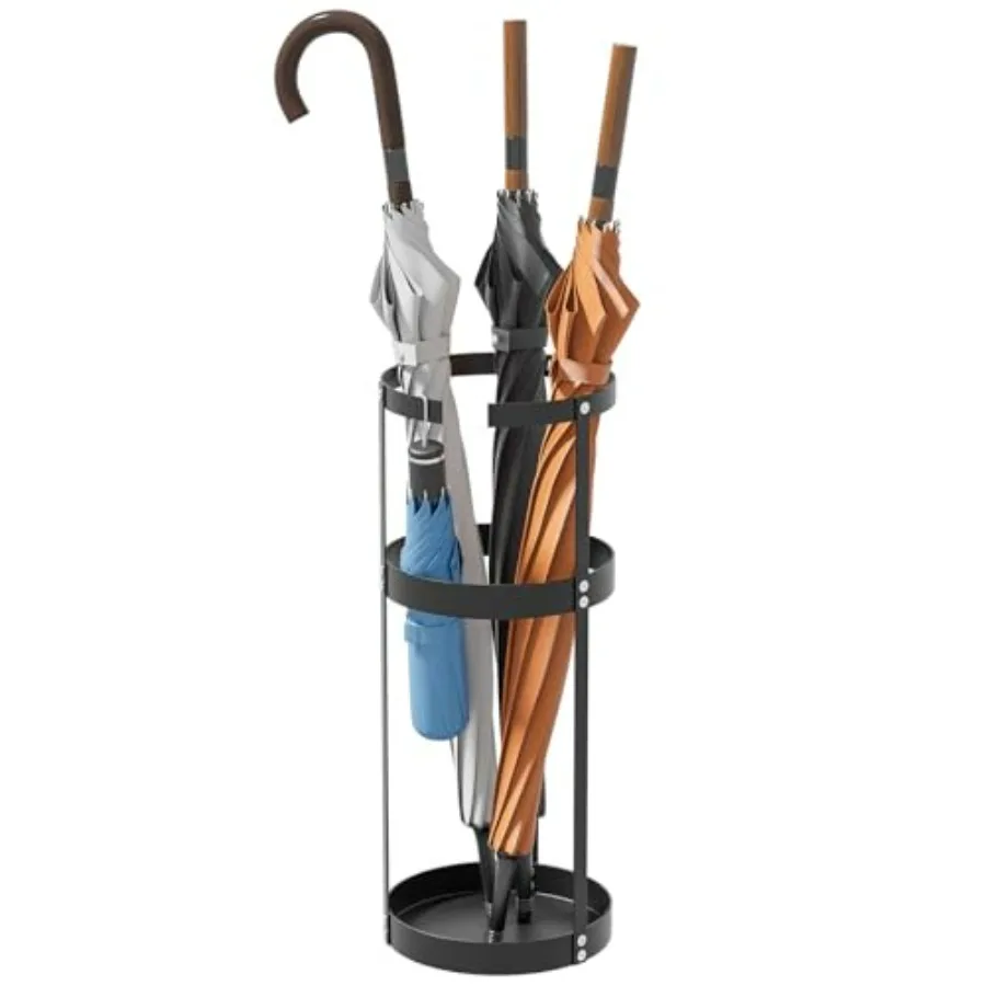 Durable Steel Round Umbrella Holder Rack