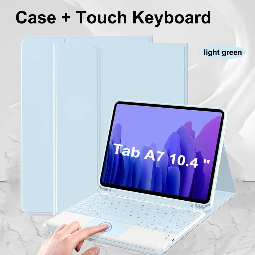 Premium Wireless Bluetooth Keyboard Case with Smart Stand Cover