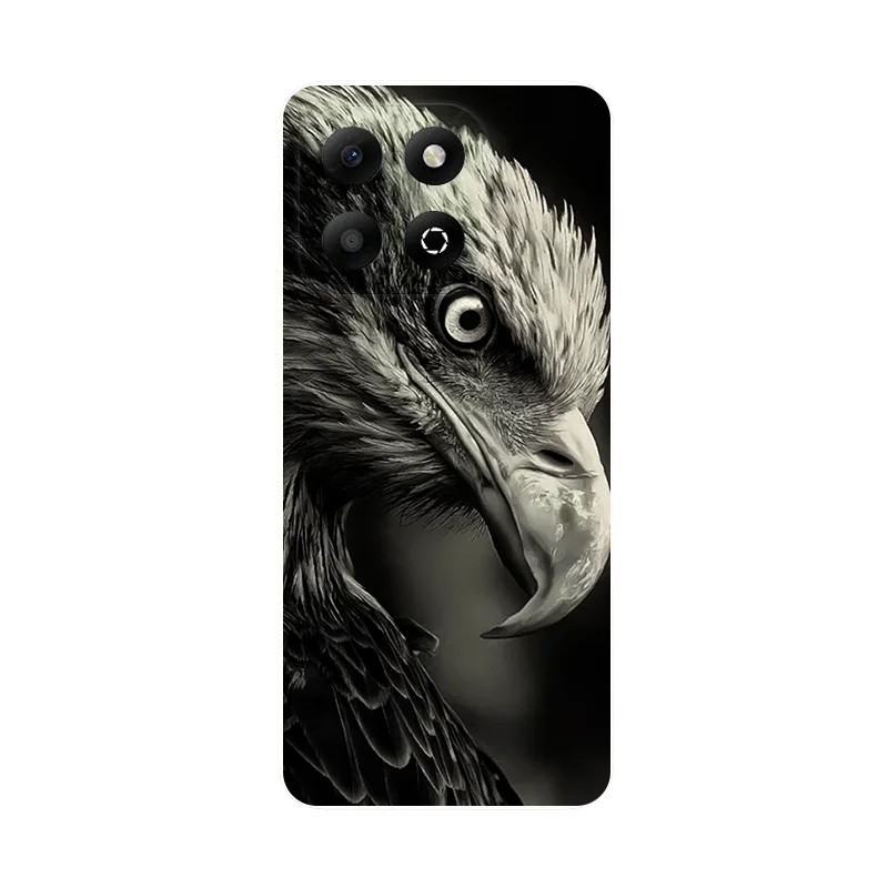 Football Soft Silicone Back Case for Honor X6b - Durable and Stylish Phone Cover
