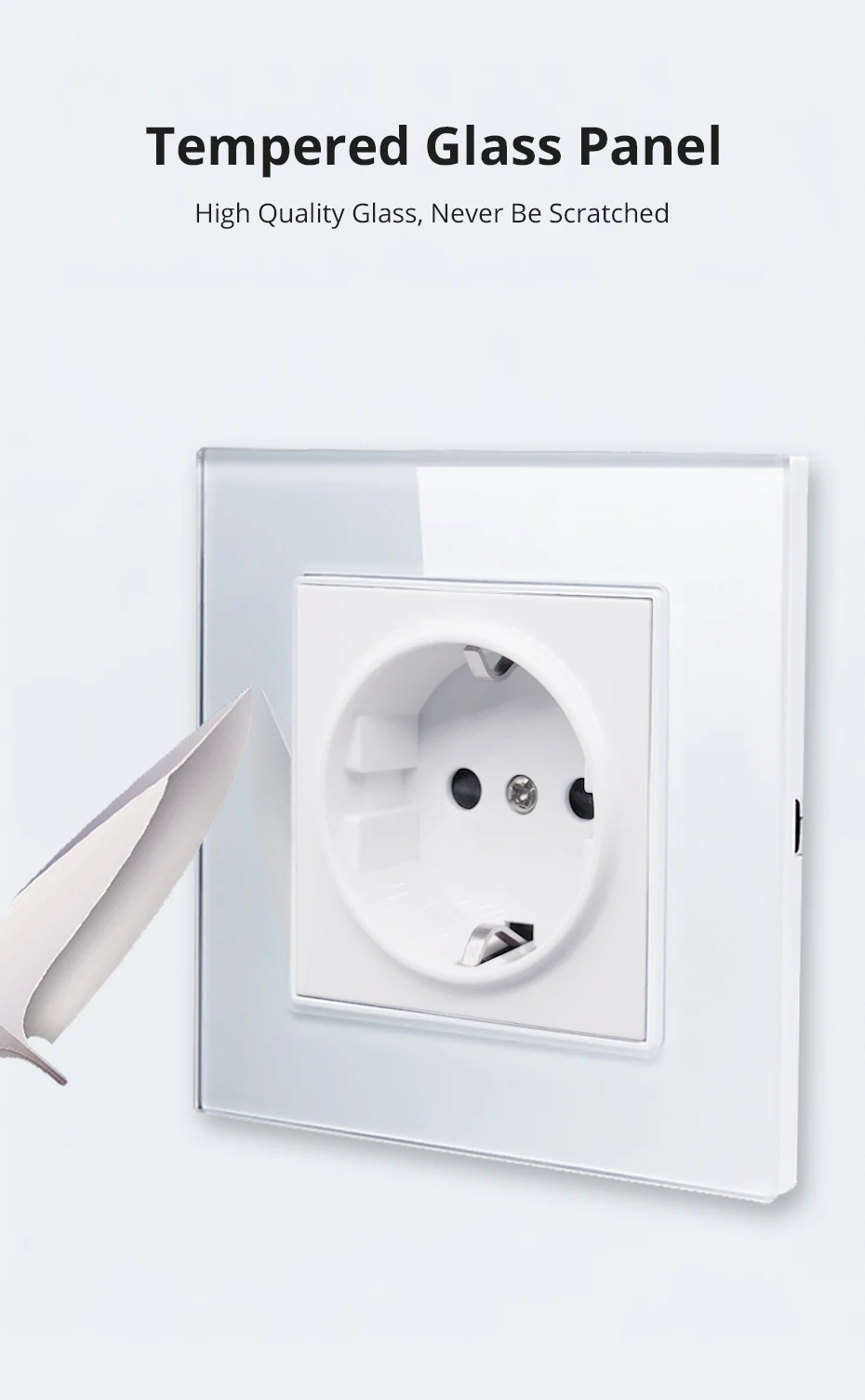 Wallpad Electrical Outlets And Switches Wall Light Luxury S2cbed6a66e6b4da9a2e3cd6f374aa6169