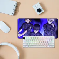 Anime BLUE LOCK Mouse Pad Non-slip Lockedge Office Student Gaming Thickened Large Writing Pad Cushion 1