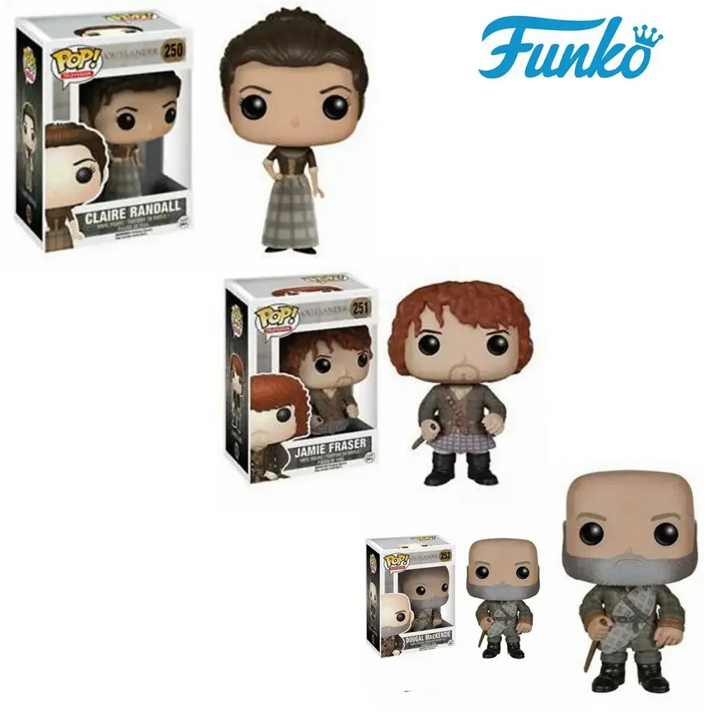 thumbnail image 2 of Figuras de acción Funko pop Movie&TV OUTLANDER Glaire Randall 250 Jamie Fraster 251 Dougal MACKenzie 252 Colección de regalos de vinilo, 2 of 5