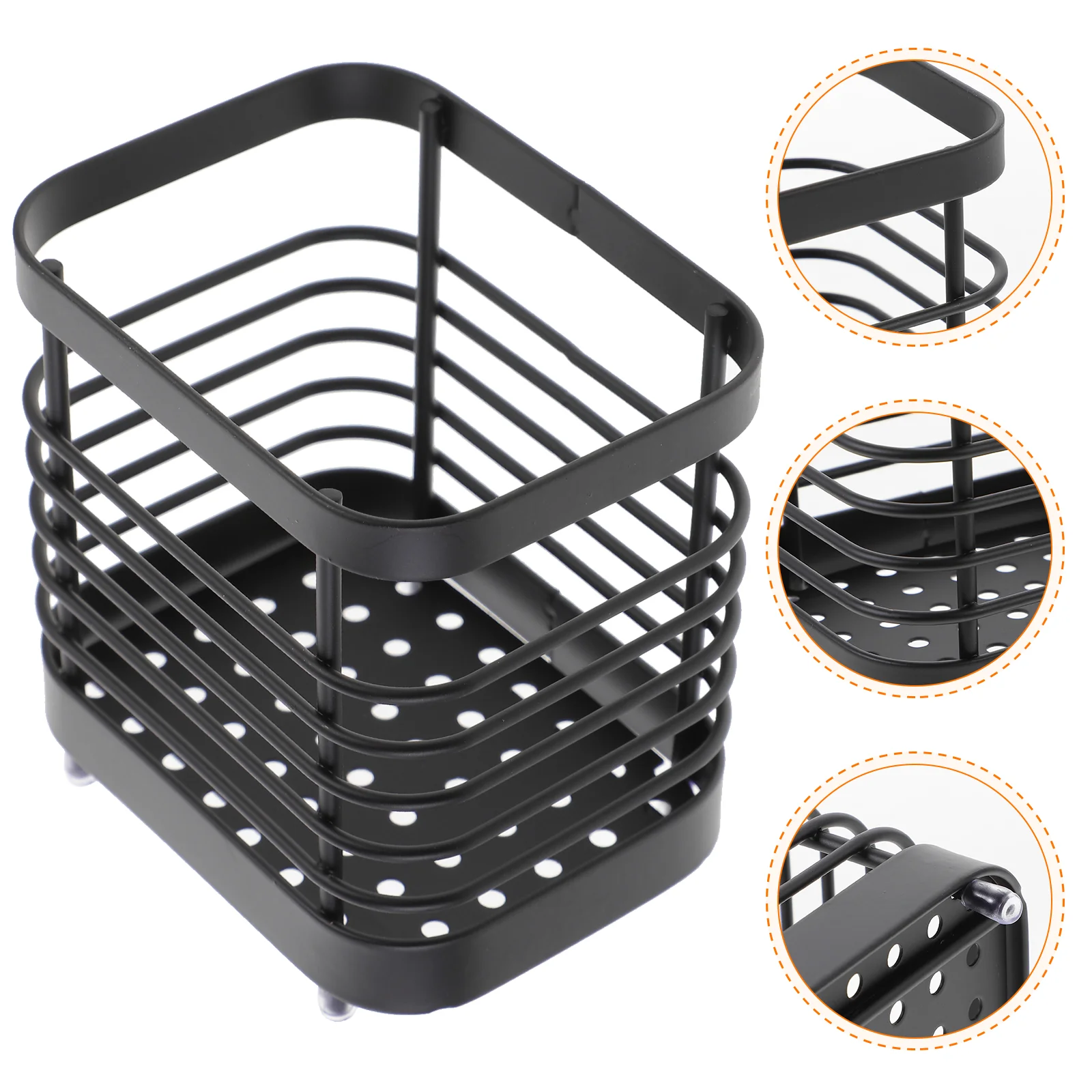 

Stainless Steel Chopstick Holder Sturdy Utensil Compact for Kitchen Counter Appliances Organizer Chopsticks Case Storage Items