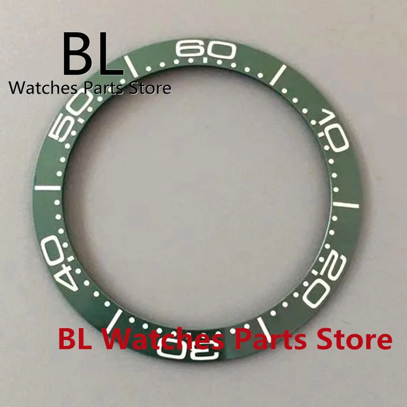 Ceramic Two-Tone Luminous Watch Bezel Insert