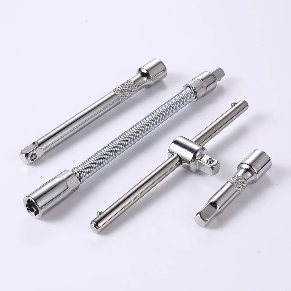 Socket wrench set 46/53Pcs Drive Socket Set 1/4 inch Ratchet Wrench Set Sockets Metric Hex Bit Socket Mechanic Tool Kit for Auto Repair Hous