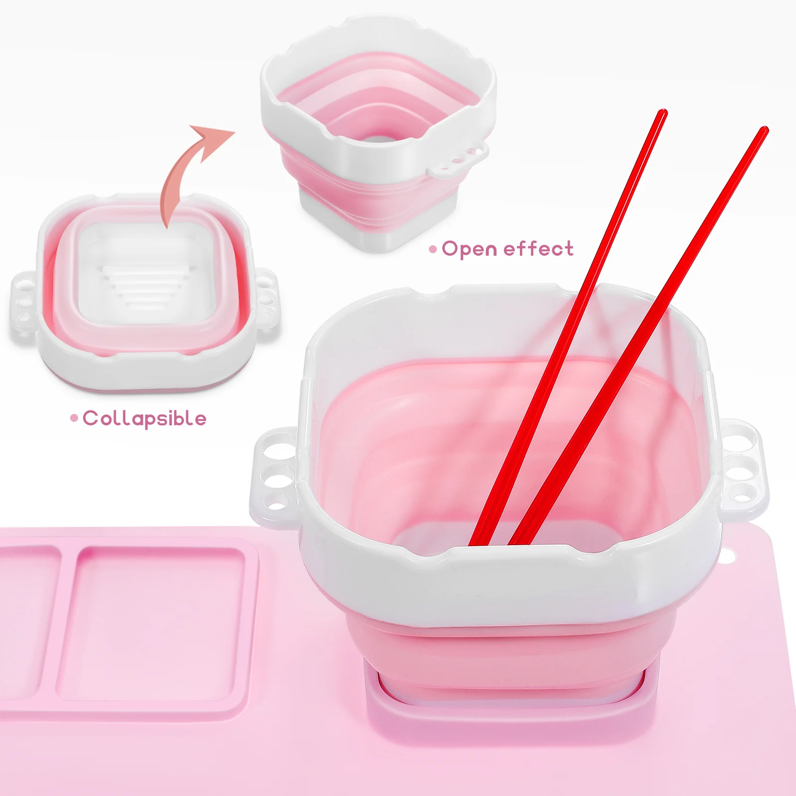 1 Set Craft Mat Water Painting Mat Silicone Painting Mat Coloring Mat Silicone Drawing Mat Kit Mats For Kids