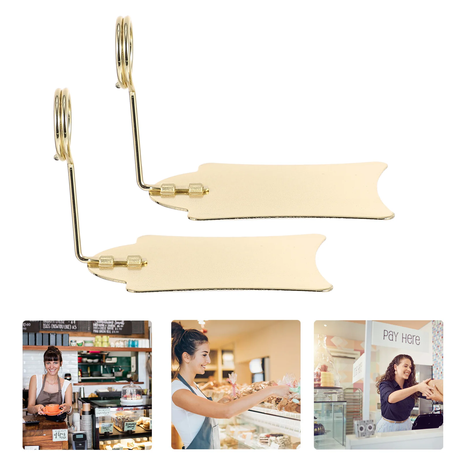 

3 шт., металлический держатель для этикеток