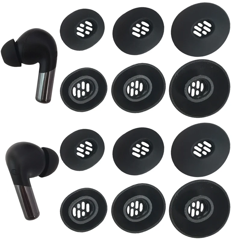 Earbud Tips Compatible with OnePlus Buds 4/Buds 3/Buds Pro 3/Buds Pro 2/Nord Buds 3/Nord Buds 3 Pro Earbuds Eartips