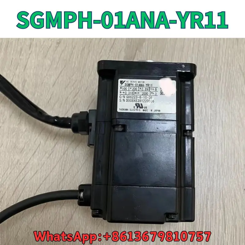 

second-hand Servo motor SGMPH-01ANA-YR11 test OK Fast Shipping