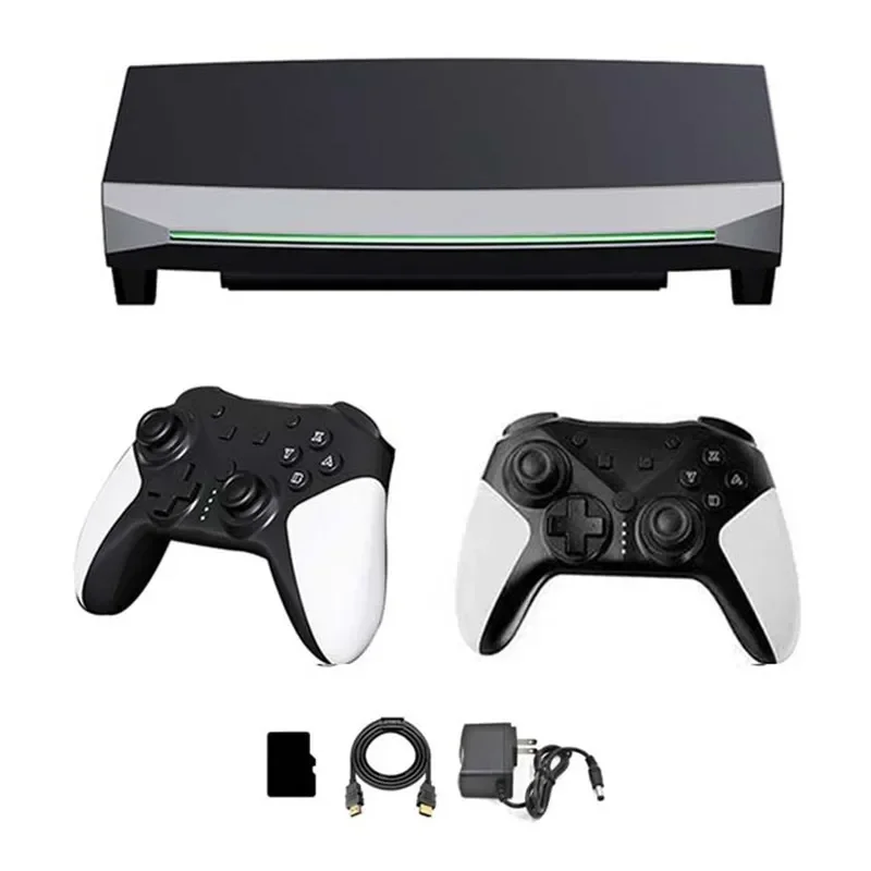H6 Super Game Box 4K Hd Output Tv Console Per Videogiochi Controlli Wireless 10000 + Giochi Tv Box Console Di Gioco Retrò Per Psp