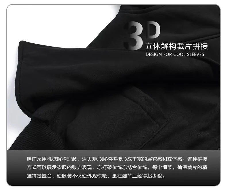 Whyworks 24aw Layered design fleece hoodie warm cotton poly material ideal and ykk zippers cleanfit casual