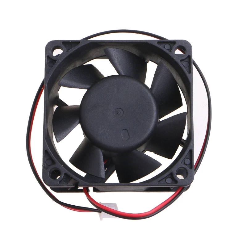 

Silent Cooling Fan 3 Wire Server Inverter Pc Cpu for Case for Computer Cases and CPU Coolers 12v for dc 60mm 60x 60