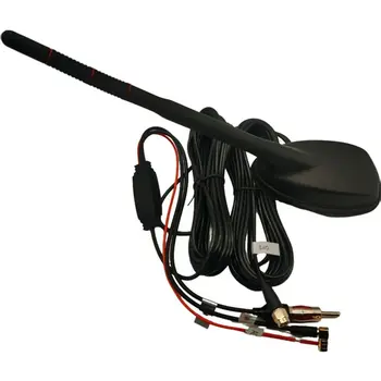 GPS per auto, antenna DAB/FM Antenna per lettore MP4/MP5 Antenna di navigazione per auto con amplificazione del guadagno attivo