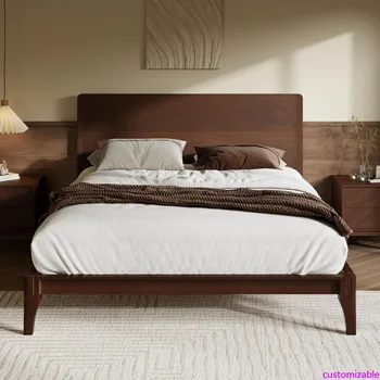 Queen Bamboo Platform Bed 1