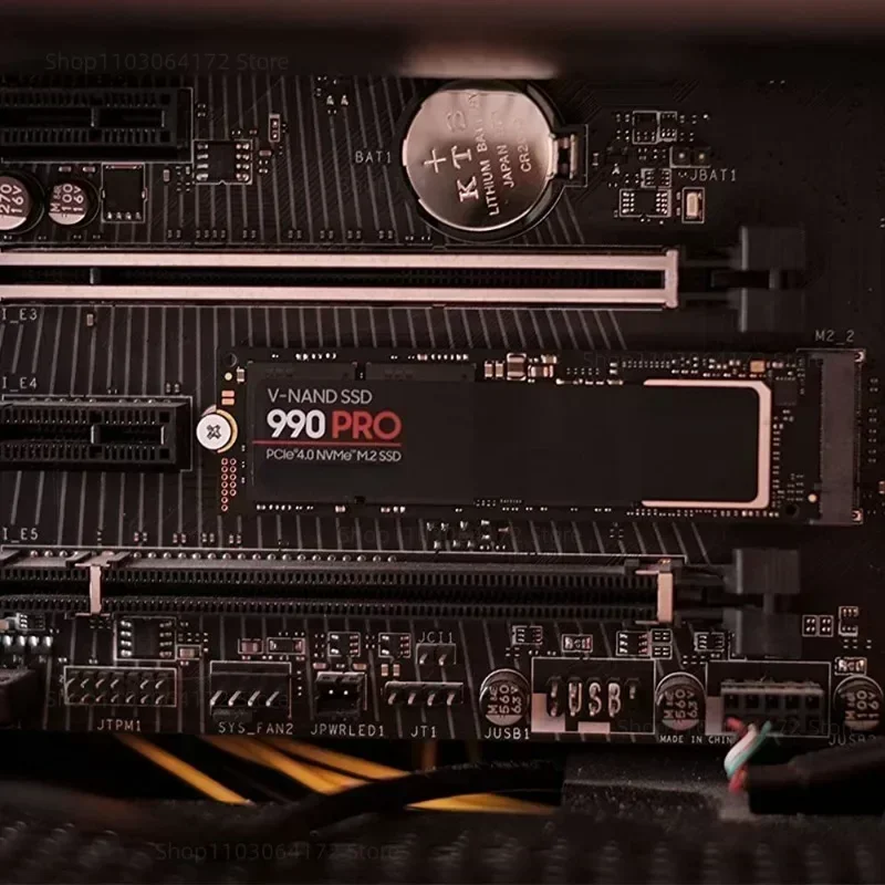 2024 신형 990PRO 8TB 4TB 2TB 1TB SSD 내장형 솔리드 스테이트 드라이브 하드 디스크 M2 2280 PCIe Gen 4.0 x 4 NVMe 데스크탑 PS5 노트북 PC용